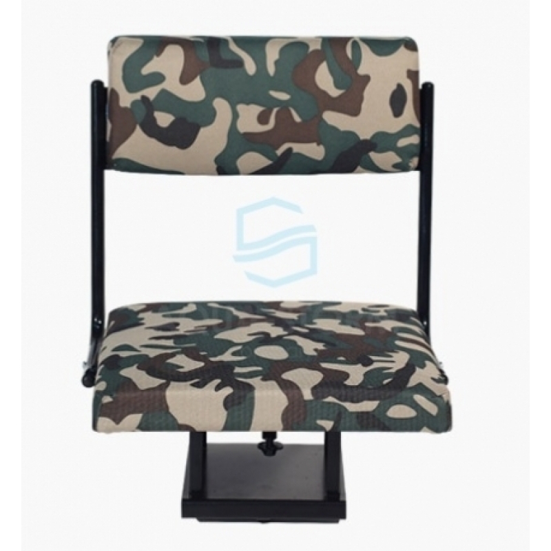 Kėdė tvirtinama ant suoliuko, sukasi 360°